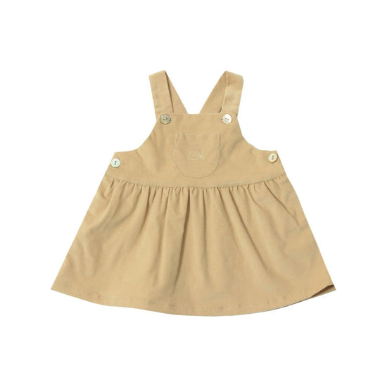 Beige Corduroy Dress - Dr Kid Baby Wear Adora Childrenswear Beige Corduroy Dress - Dr Kid Baby Wear Adora Childrenswear