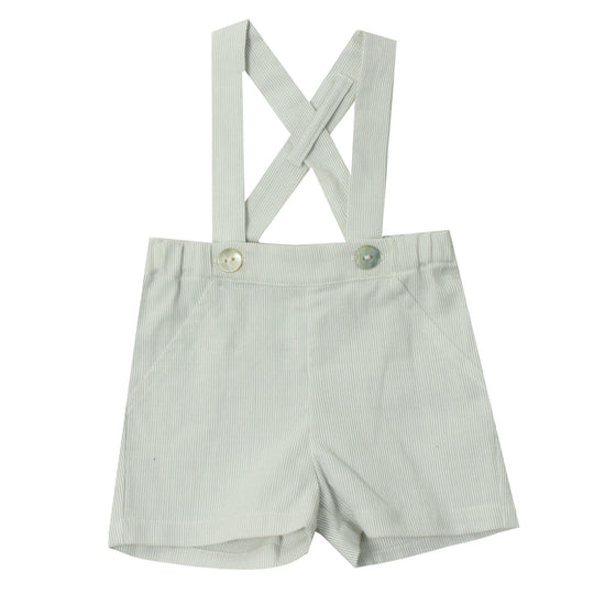 Boys grey striped dungarees by Dr Kid - Adora Childrenswear 