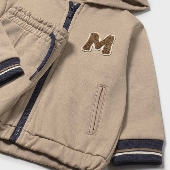 Beige and Navy Tracksuit 9661