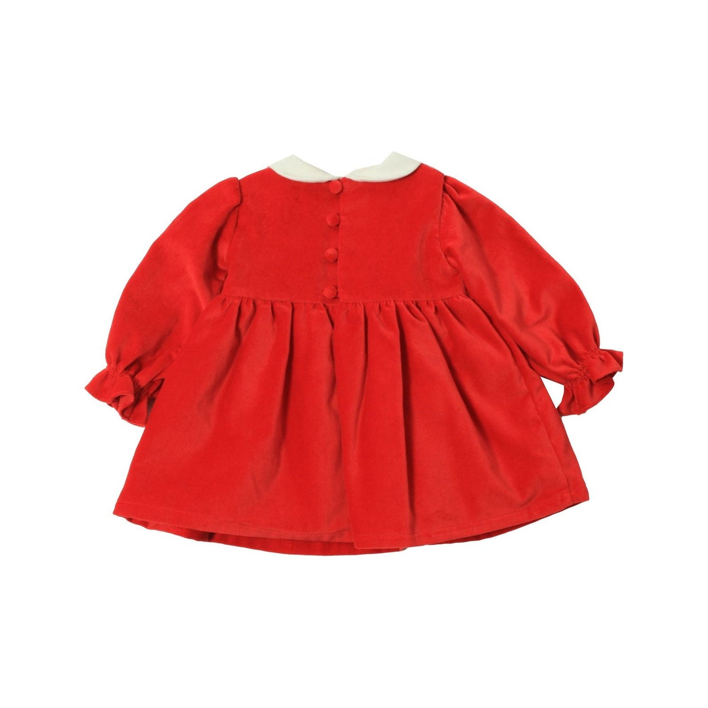 Red Velvet Dress 3295 - Lala Kids 