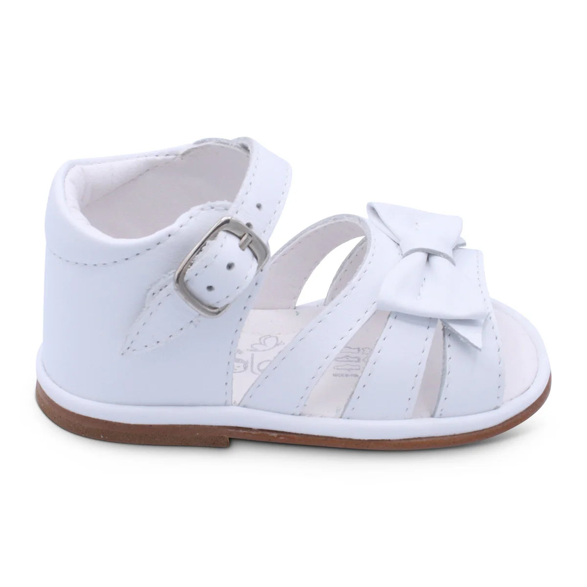 Borborleta girls white Olivia sandals 