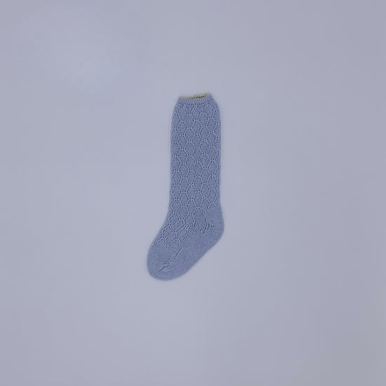 Load image into Gallery viewer, Rahigo boys blue and cream socks - Adora
