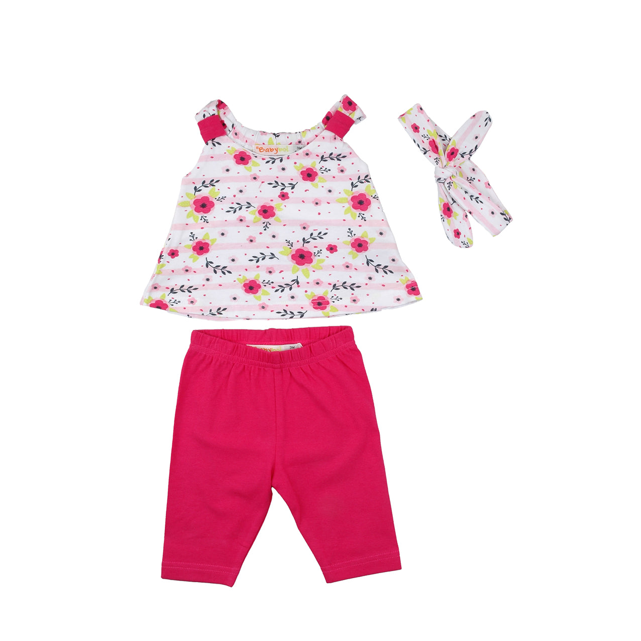 Girls pink leggings set by Spanish brand Babybol - Adora Childrenswear