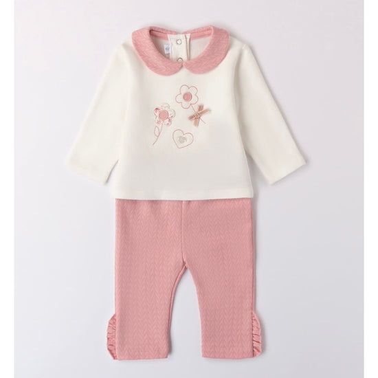 Baby girls pink legging set - Adora Childrenswear 