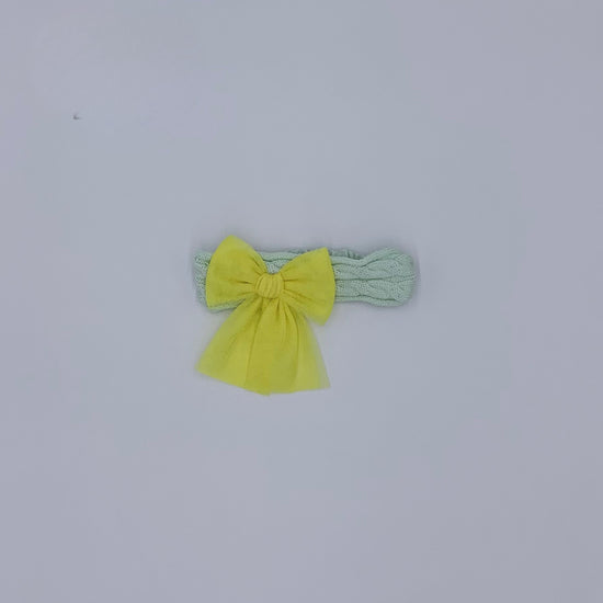 Rahigo mint green headband for girls - Adora Childrenswear