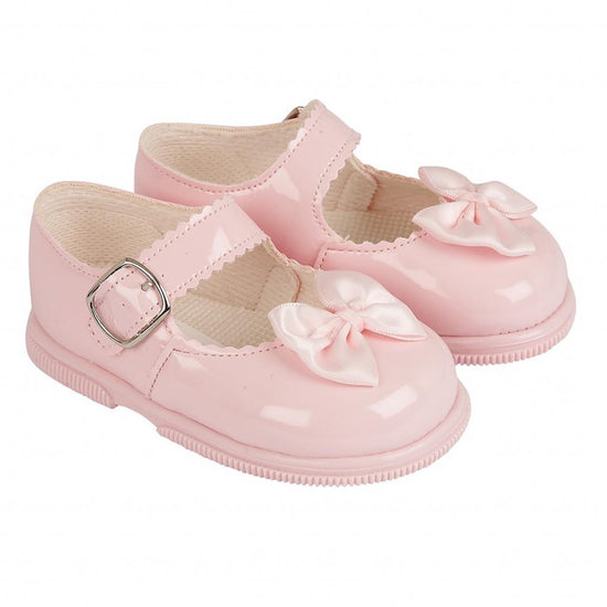 Baby girls pink hard sole shoes by Babypods - Adora Childrenswear