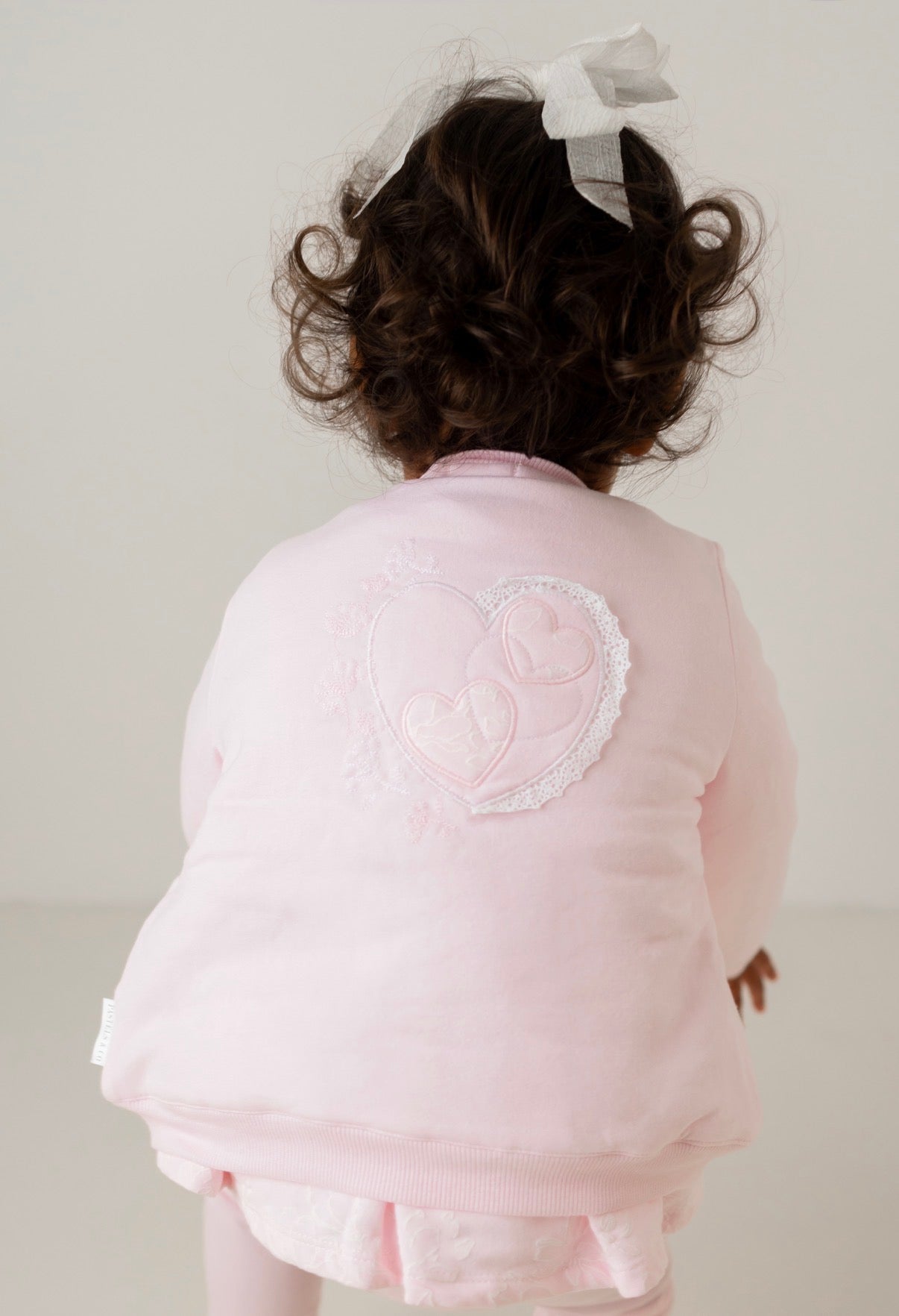 Pastels & co girls pink bomber jacket 