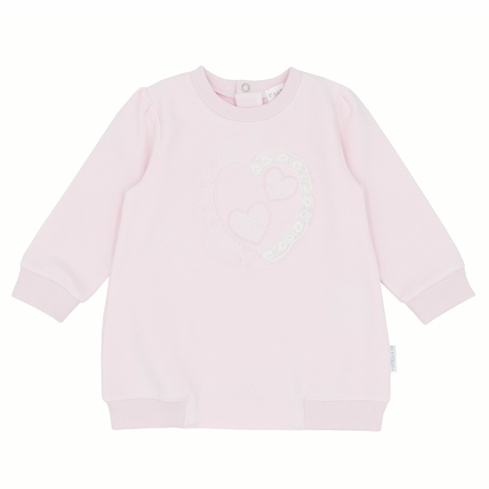 Pastels & co girls pink jumper dress 