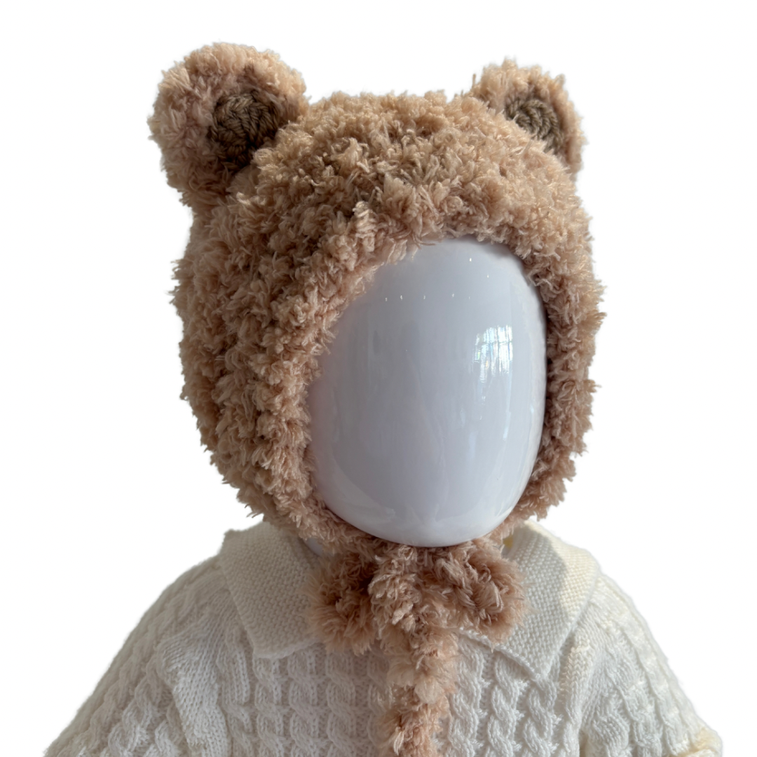 Camel Teddy Bear Crochet Hat 4030