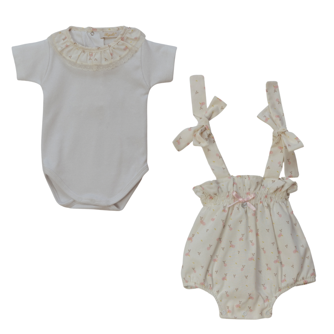 Rigola baby girls floral romper and matching body suit - Adora Childrenswear