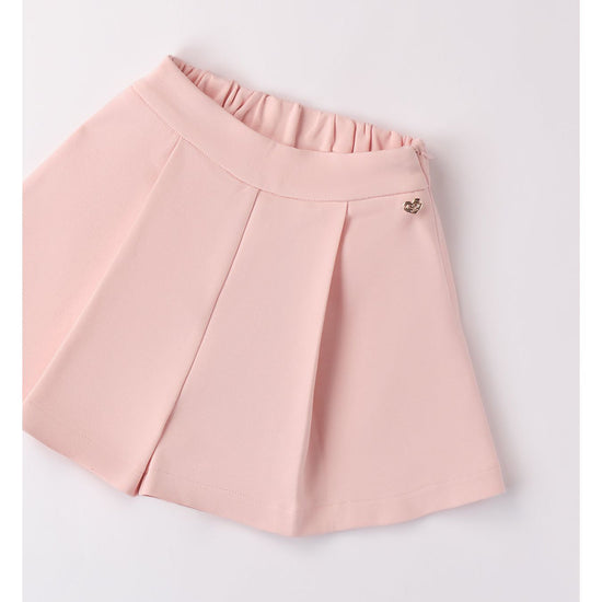 Little girls pink shorts for Winter - Adora Childrenswear 