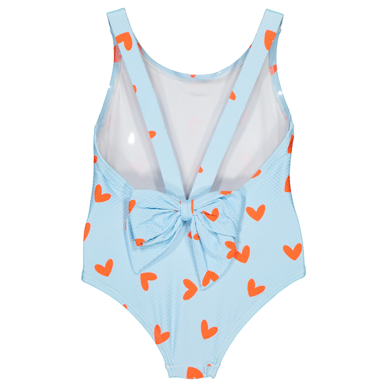 Paperboat little girls blue swim costume - Adora