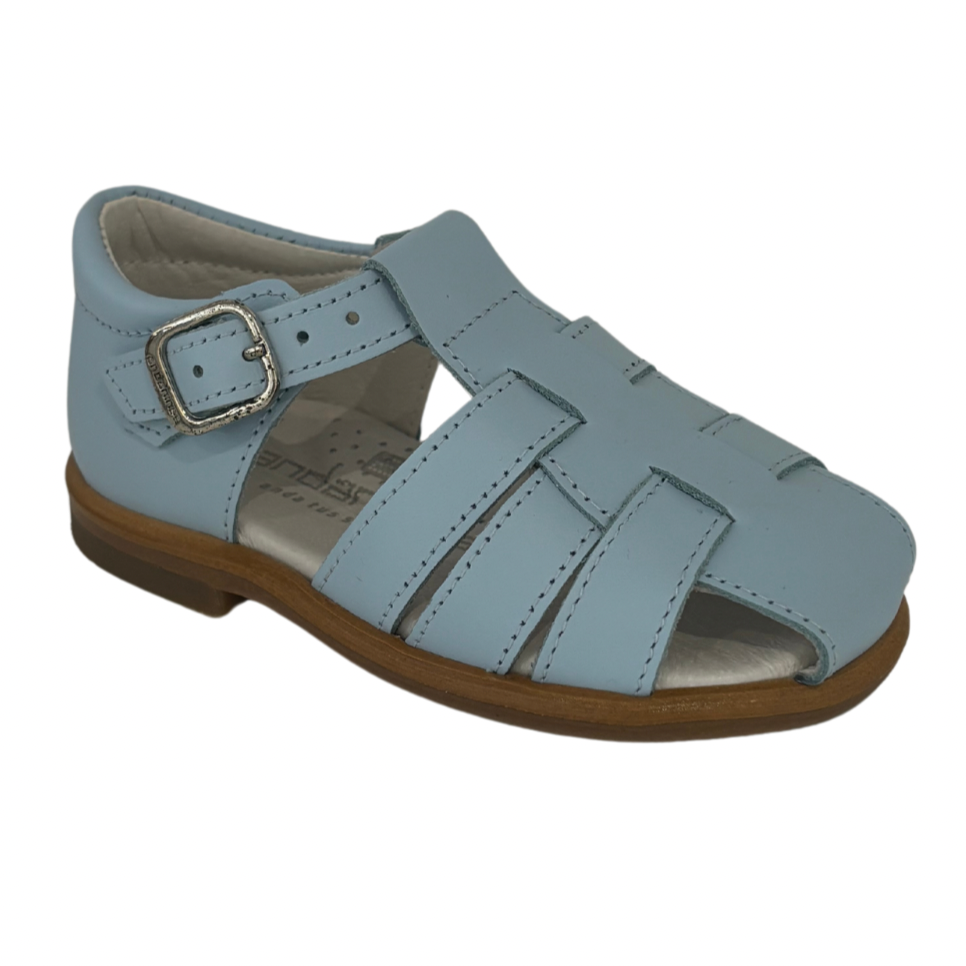 Pale Matt Blue Sandals 307