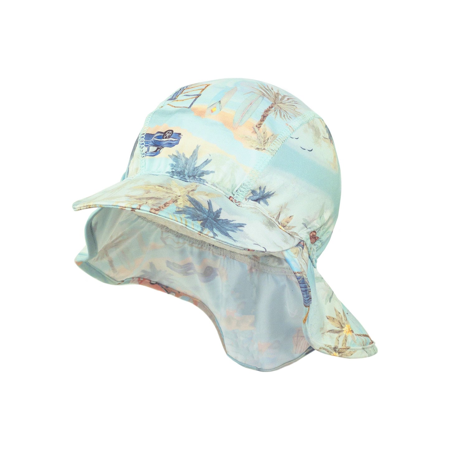 Boys pale blue sun hat for the pool by Jamiks - Adora Childrenswear 
