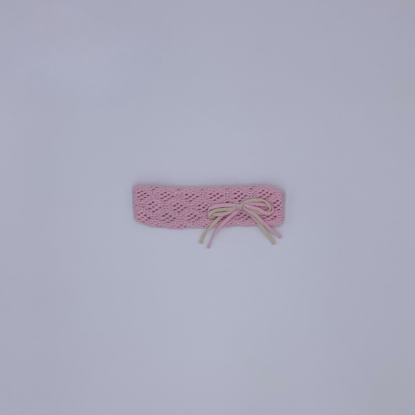Rahigo girls pink and cream headband SS24 - Adora Childrenswear