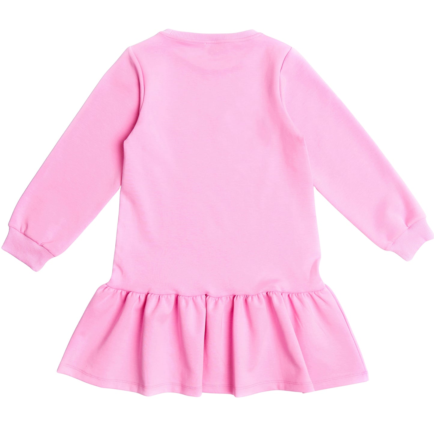 Lili Gaufrette pink dress with ballerina detailing in the front 