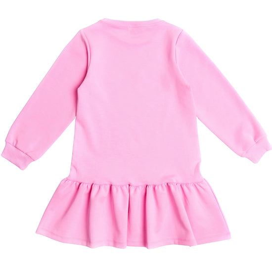 lili gaufrette pink dress LILI GAUFRETTE Girls Pink Striped Dress