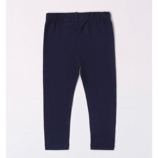 Girls cotton Navy leggings - Adora Childrenswear