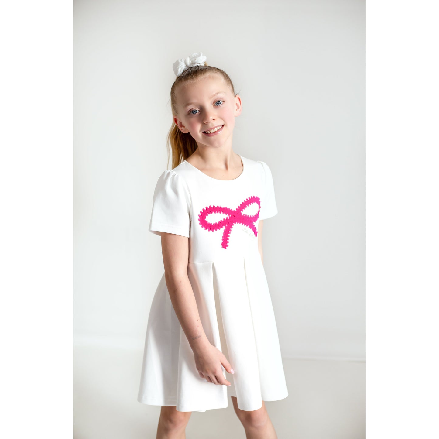 lili gaufrette white dress LILY GAUFRETTE