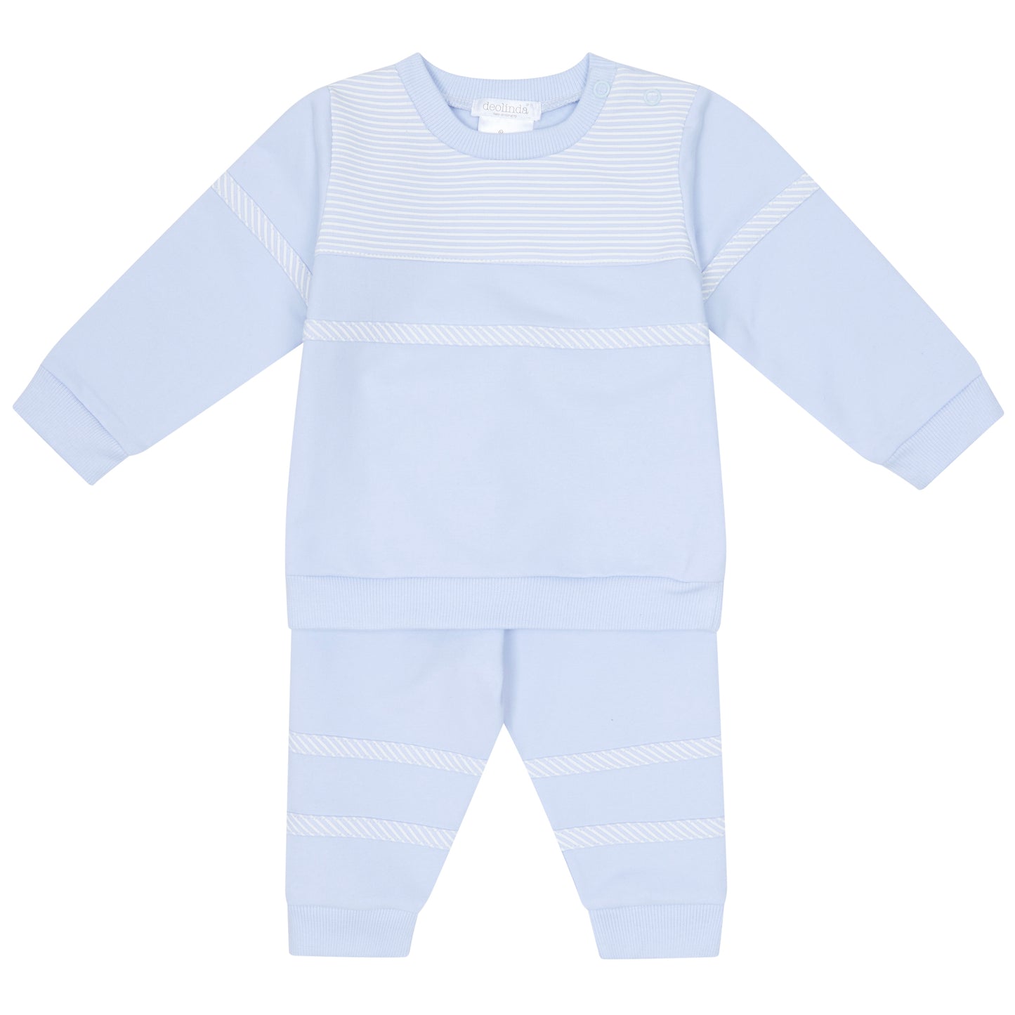 Deolinda boys pale blue tracksuit AW25 season 
