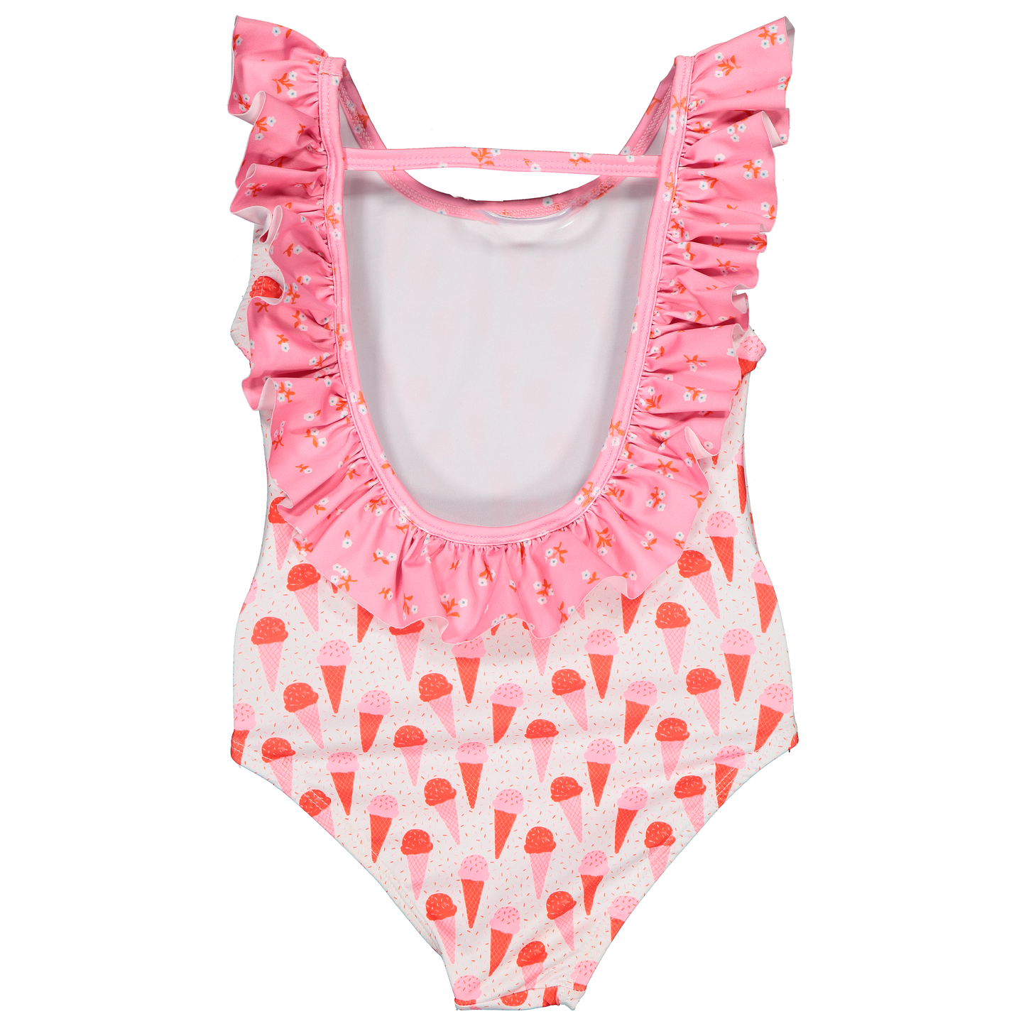 Little girls pink designer swim costume by Paperboat - Adora