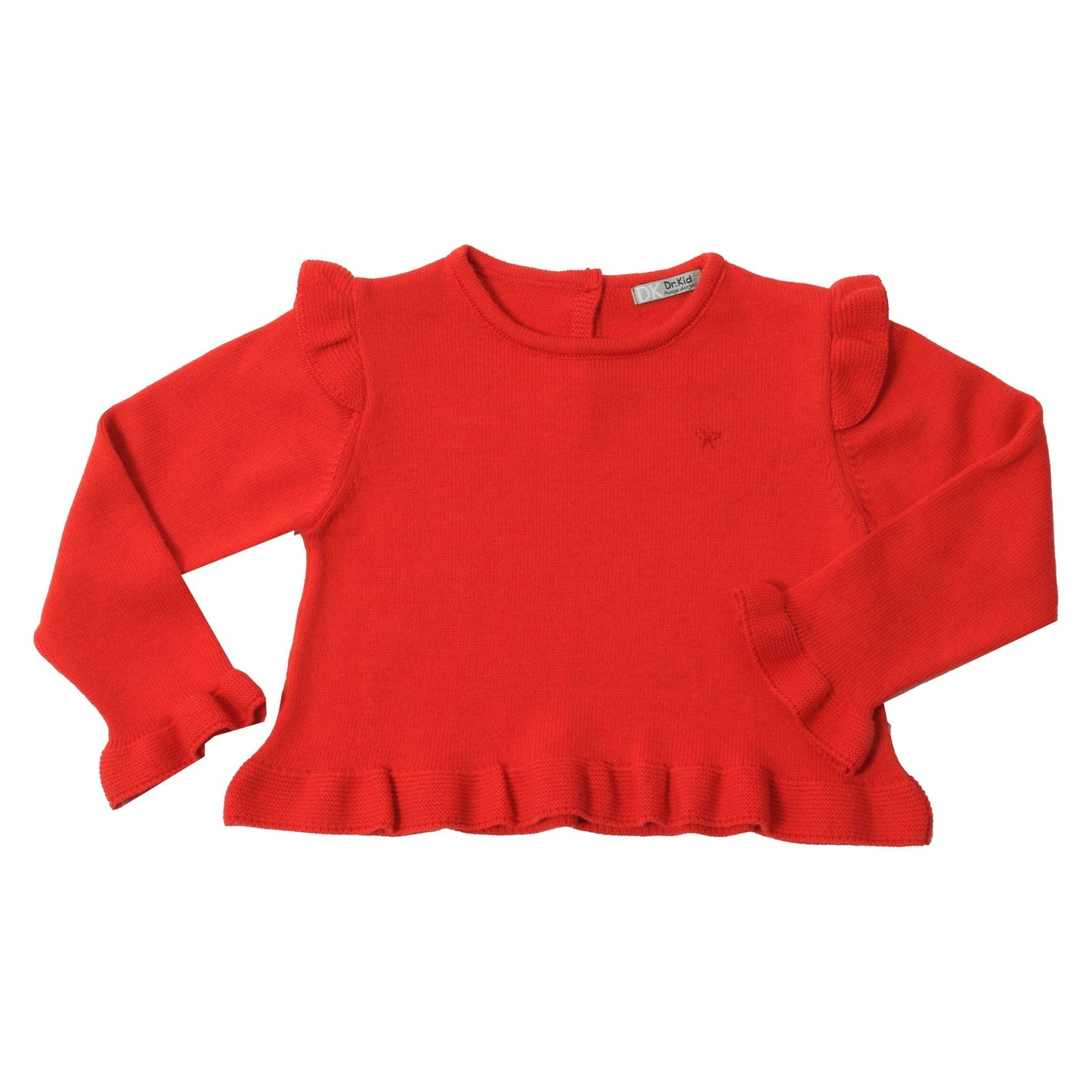 Knitted Red Jumper 3202 - Lala Kids 