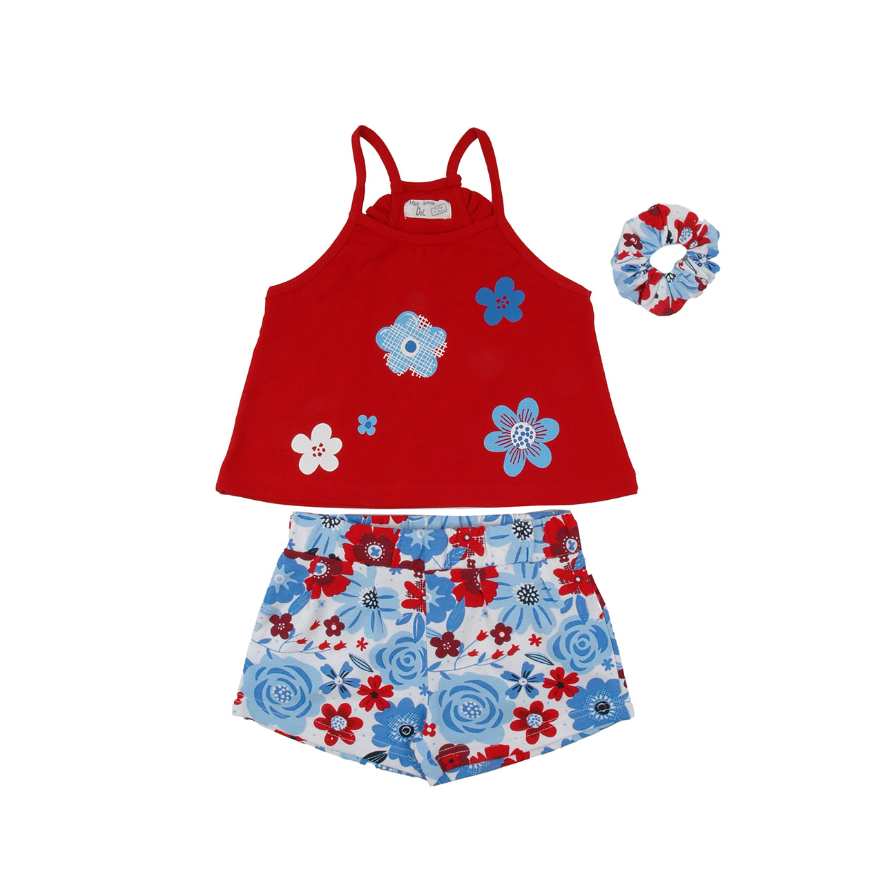 Girls floral shorts and vest for Summer - Adora Childrenswear