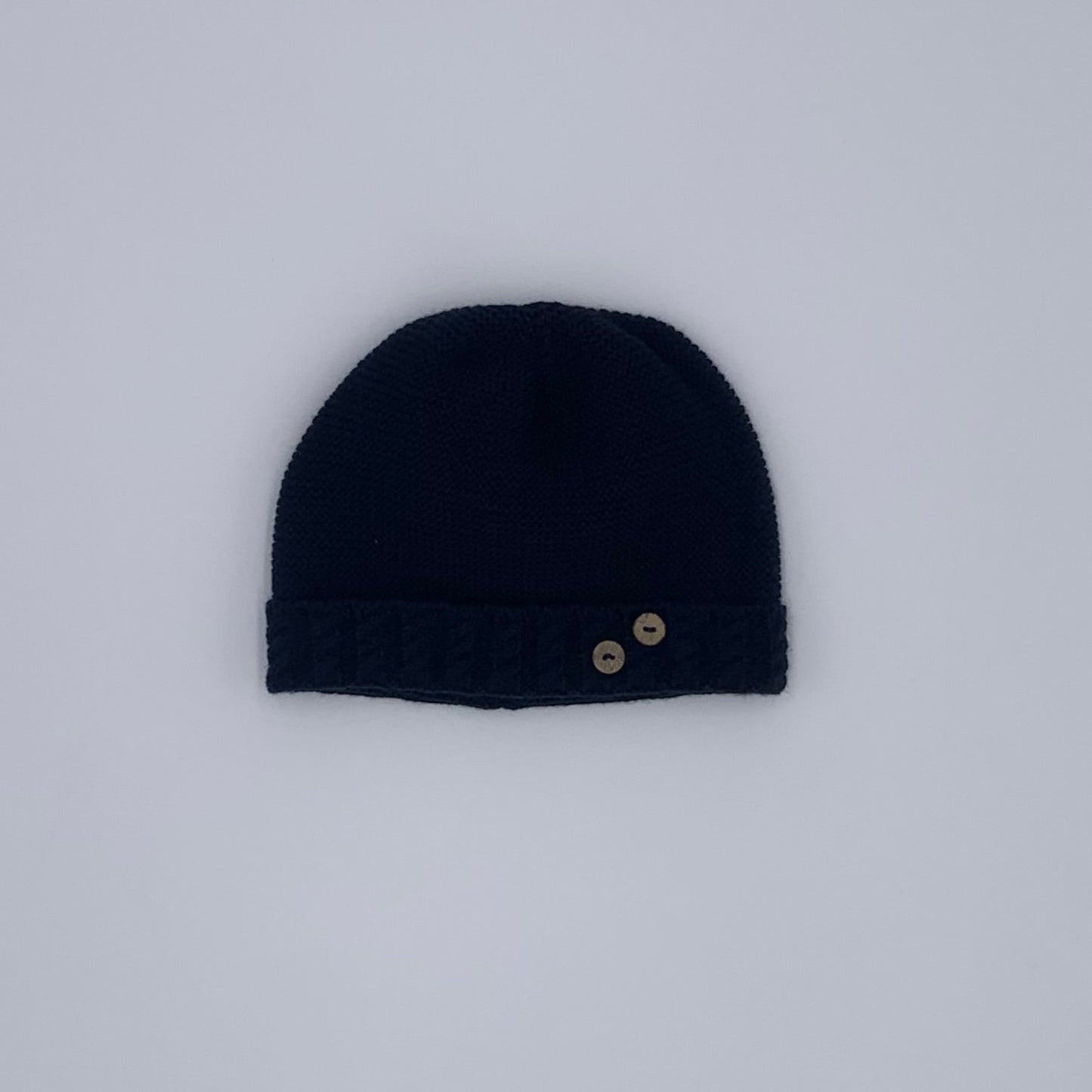 Navy winter hat for boys and girls by Spanish kids wear brand Rahigo 