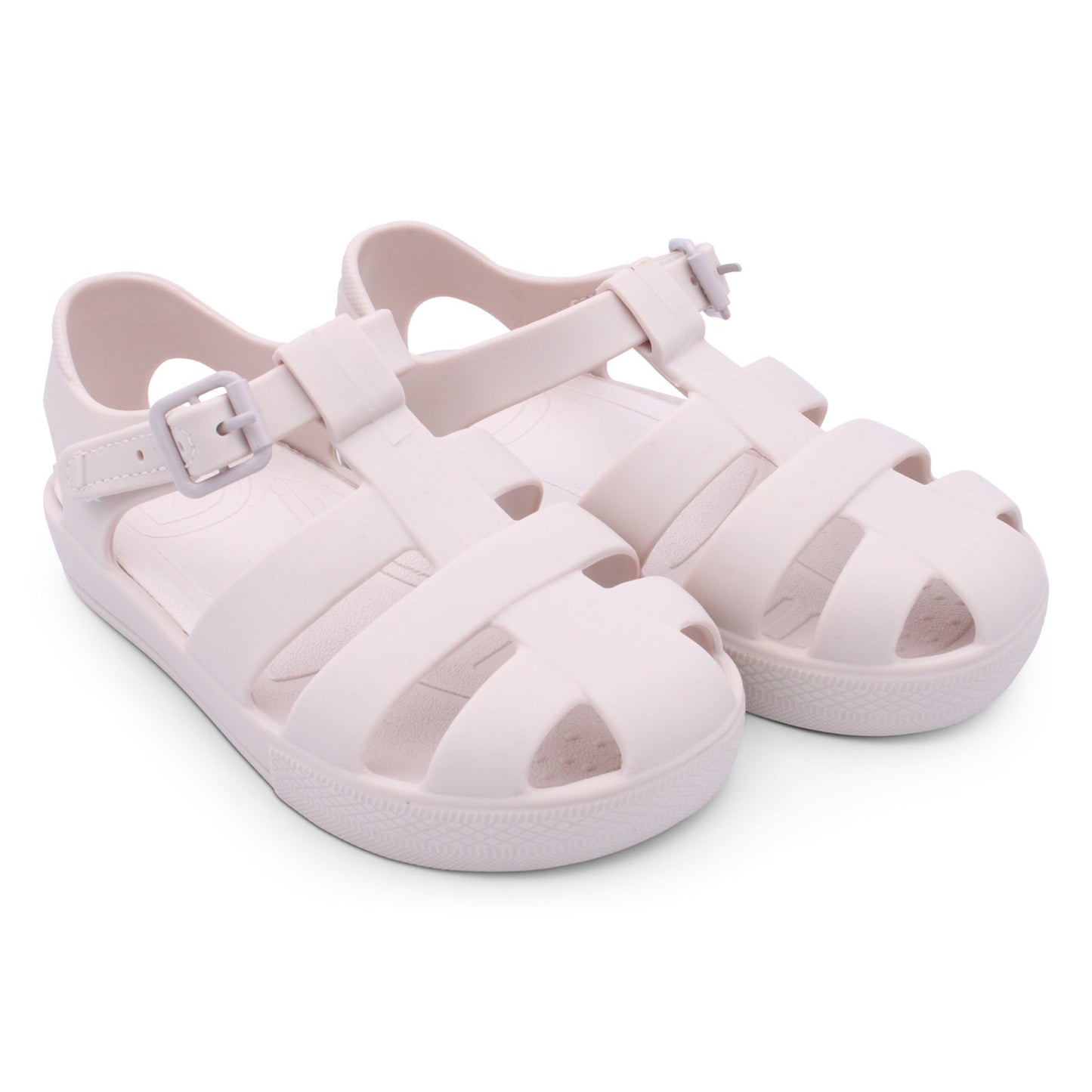 Children’s beige jelly sandals by Marena - Adora Childrenswear 