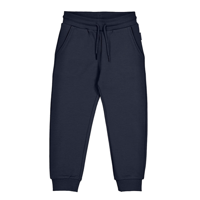 Waist Children's Navy Blue Jogging Bottoms BOYS NAVY BLUE JOGGERS