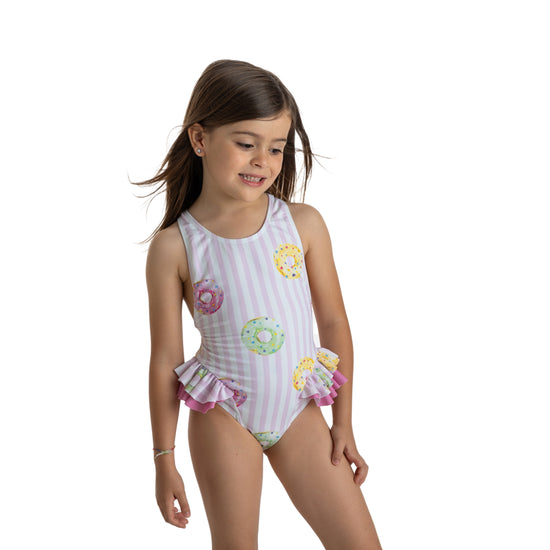 Girls designer swim costume by Meia Pata - Adora Childrenswear