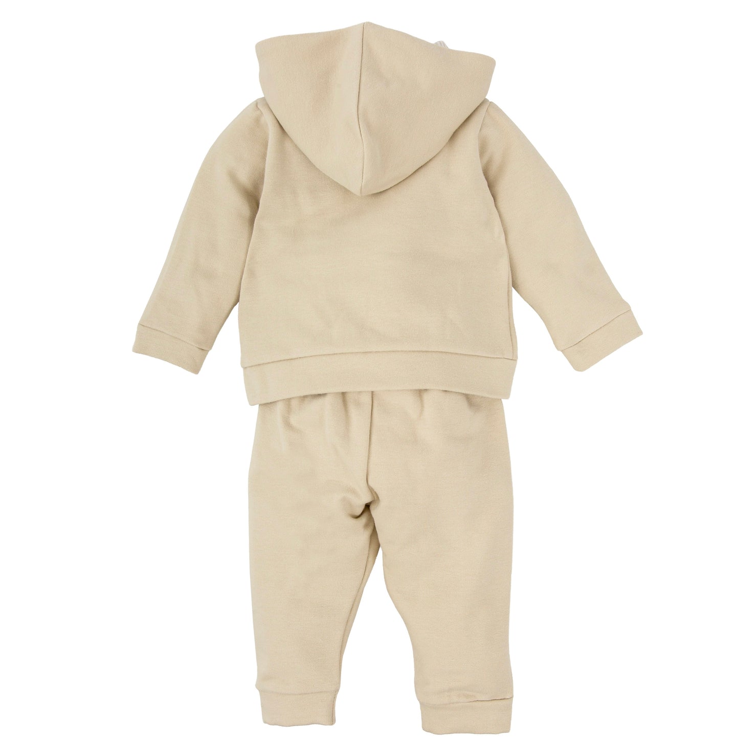 Babidu boys sand beige cotton tracksuit 