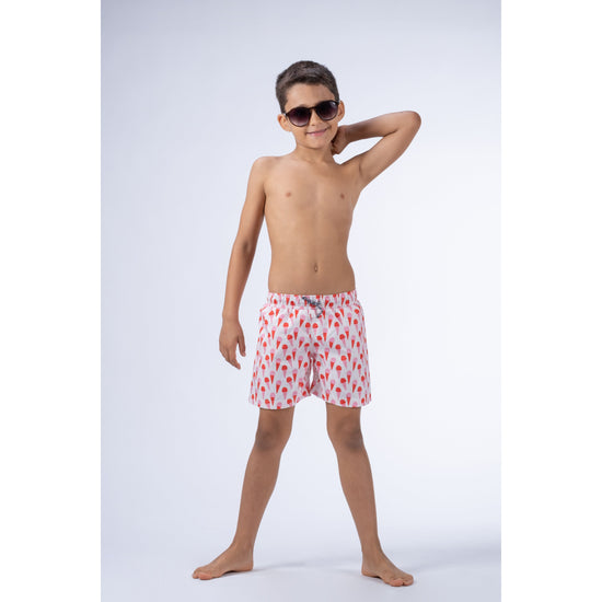 Boys ice cream print swim shorts - Adora