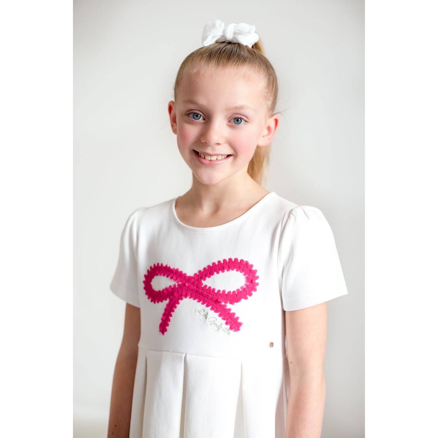lili gaufrette pink dress Lili Gaufrette Girls Eiffel Charm Pink Dress