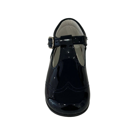 Andanines Navy Patent Leather Shoe for Boys