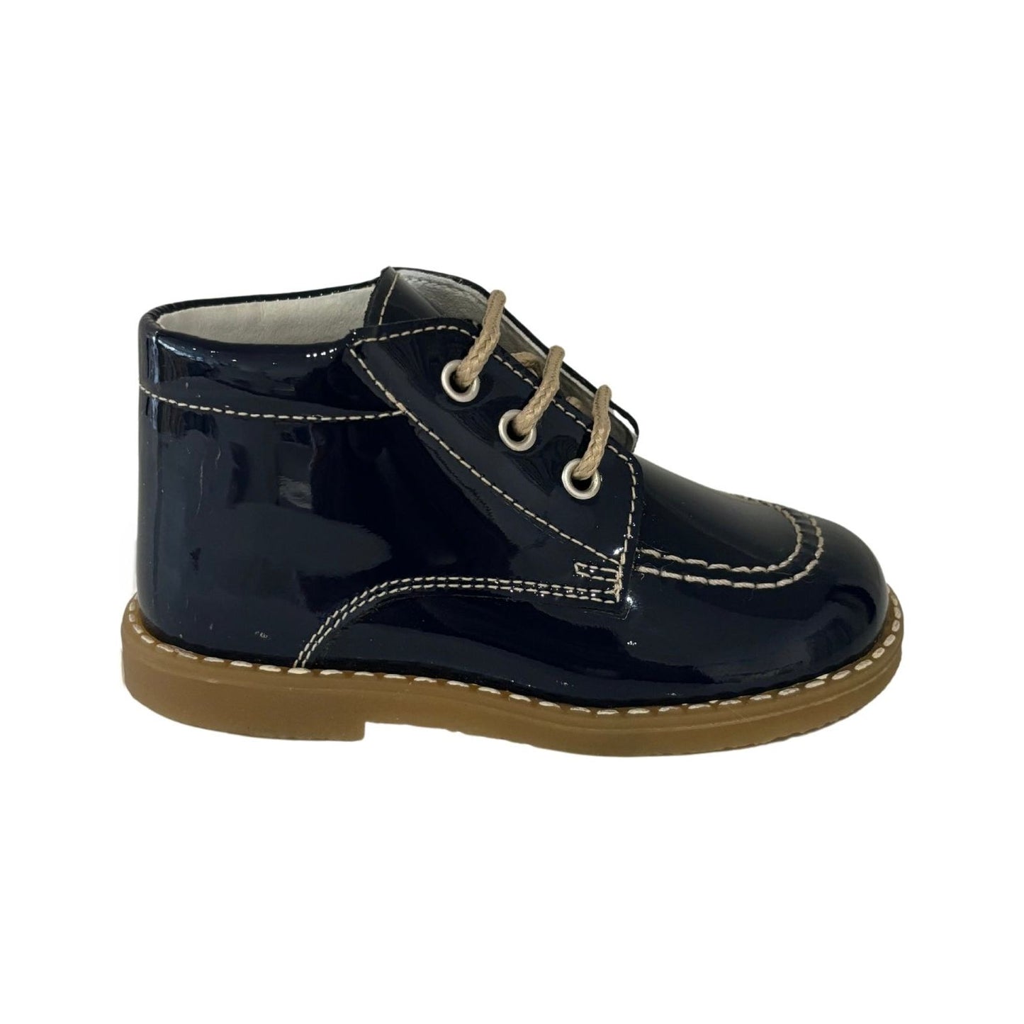 Navy blue boots for boys by Andanines