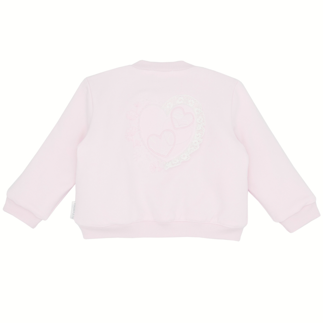 Pastels & co girls pink bomber jacket 