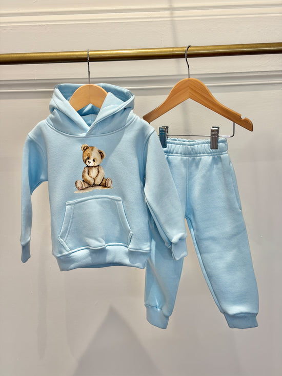 Arlo bear blue teddy bear tracksuit 