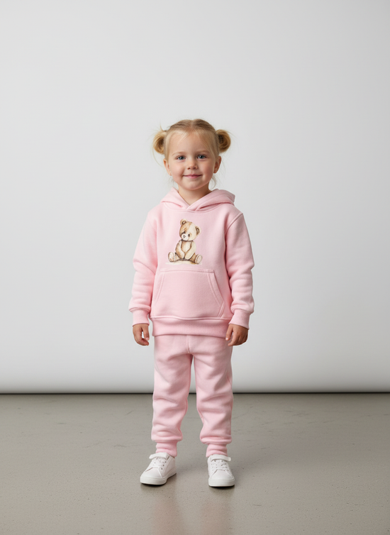 Pink Teddy Bear Tracksuit 9696