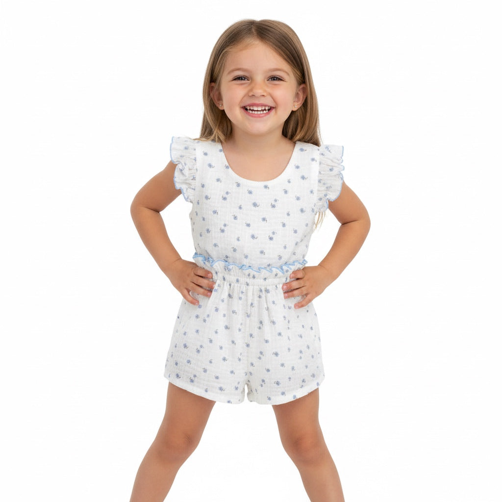 Rapife ditsy floral play suit 