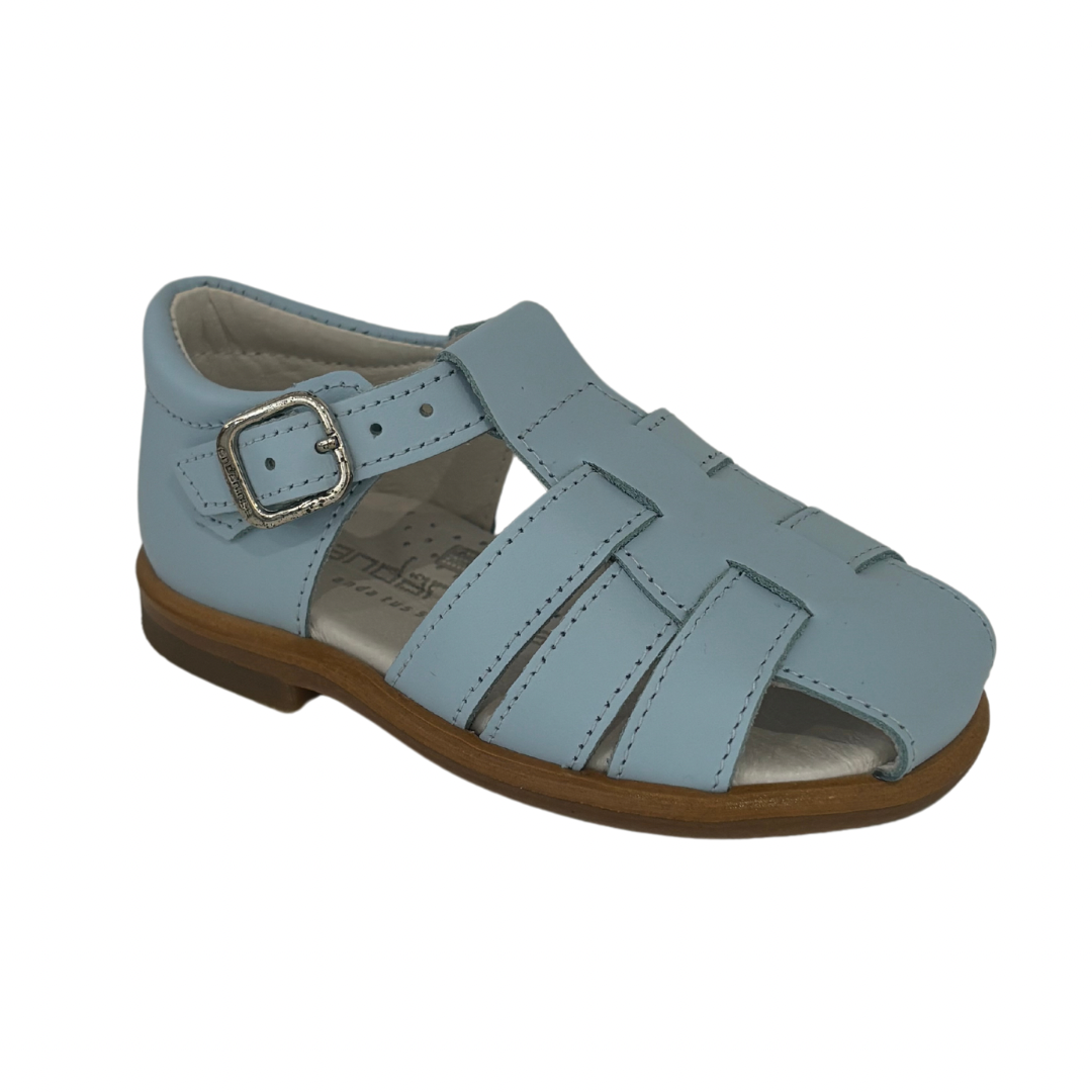 Boys pale blue Summer sandals by Andanines - Adora Childrenswear