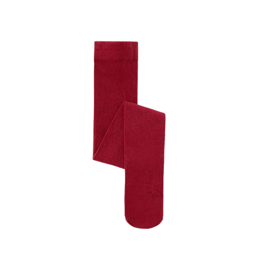 Mayoral girls cherry red cotton tights 