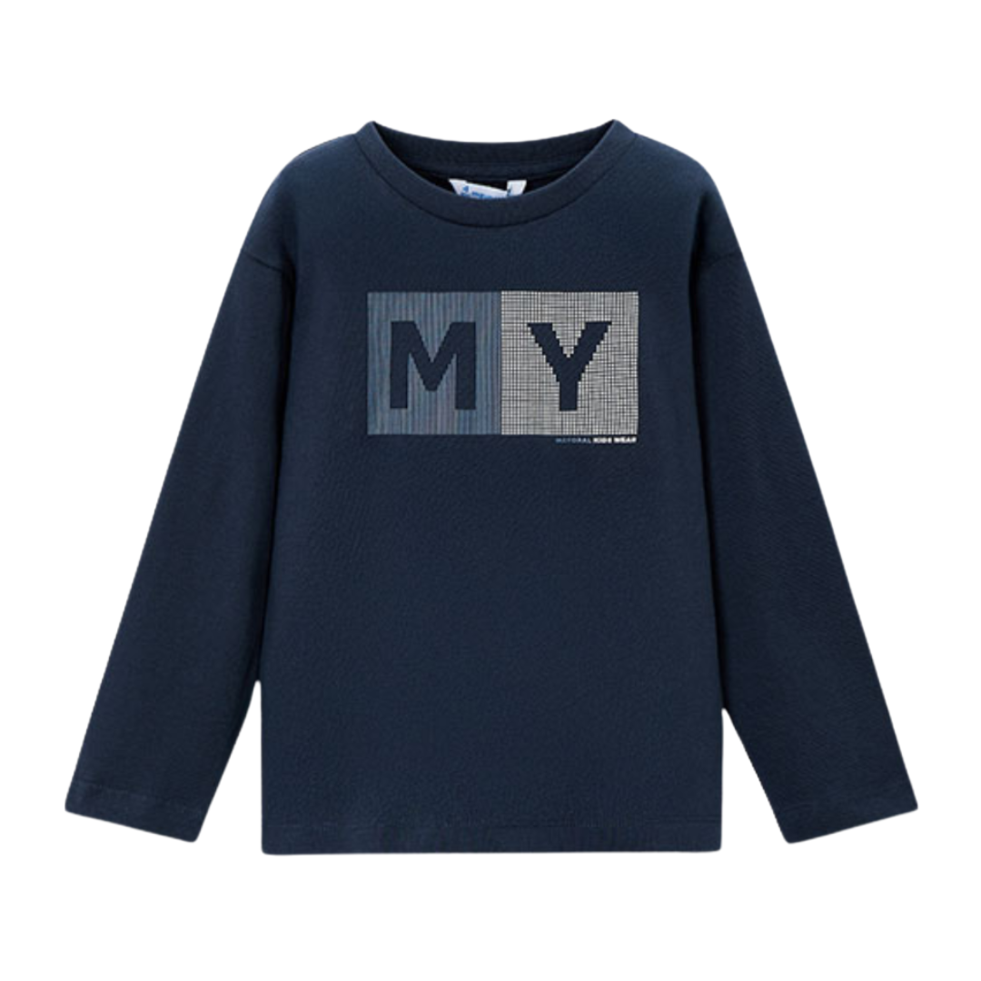 Mayoral boys Navy basic T shirt 