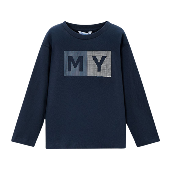 Mayoral boys Navy basic T shirt 