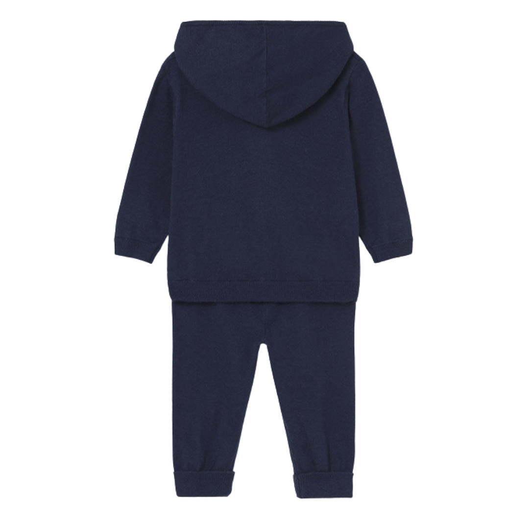 Mayoral boys Navy hoodie tracksuit set 