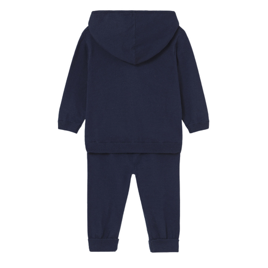Mayoral boys Navy hoodie tracksuit set 