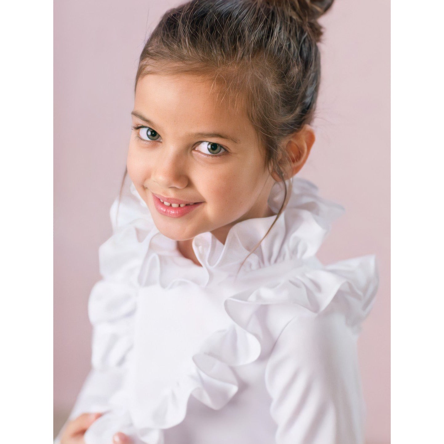 Load image into Gallery viewer, 19 Ruffle Blouse - Lala Kids 
