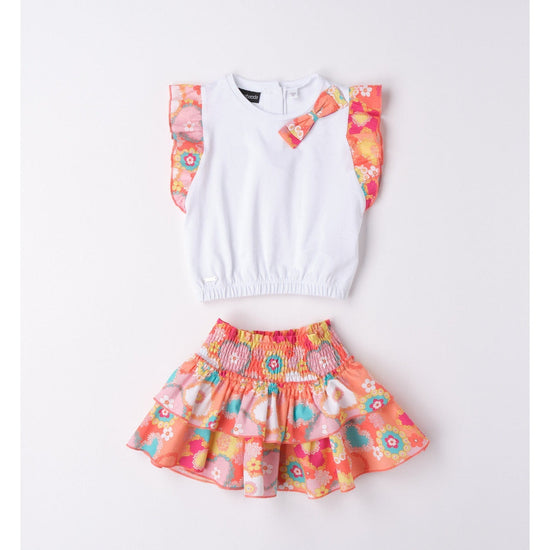Load image into Gallery viewer, Multi Coloured Skirt And Blouse 184 - Lala Kids 
