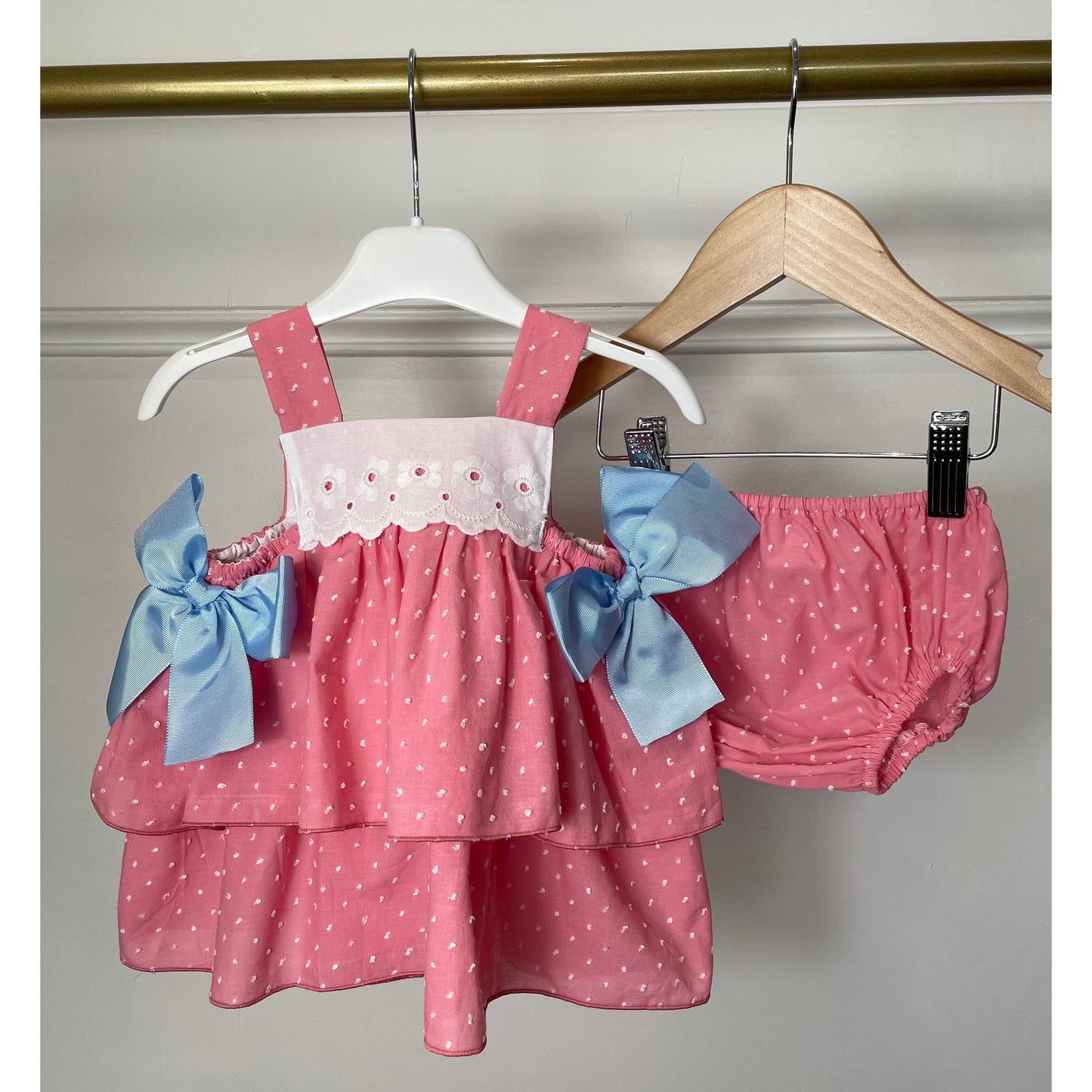 Coral Plumetti Top And Shorts 232 - Lala Kids 