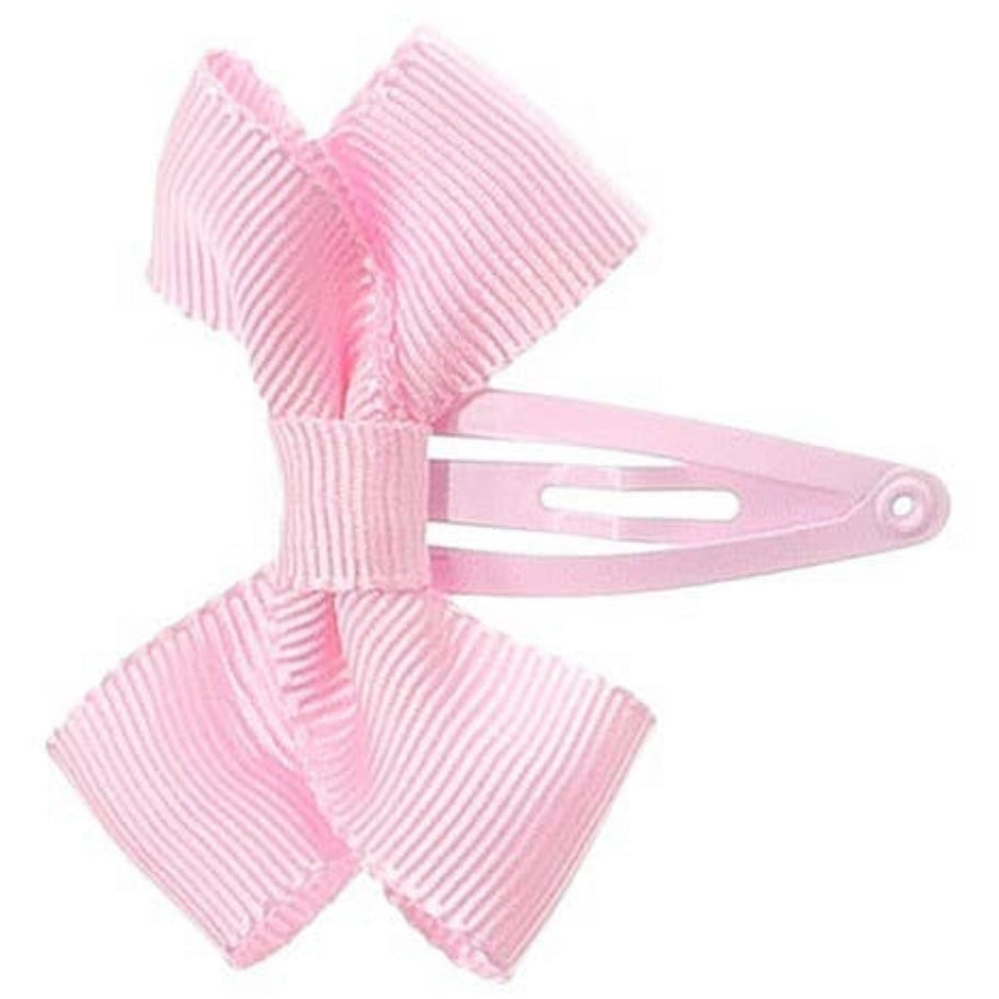 Load image into Gallery viewer, Light Pink Hair Bow Clip - Lala Kids 
